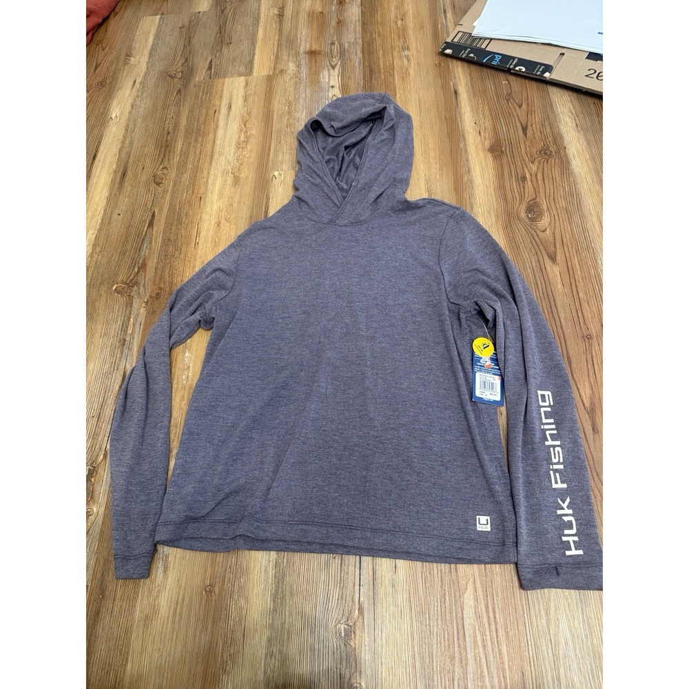 Huk Womens Waypoint Lightweight Hoodie Color - Mysterioso -  Small NWT -